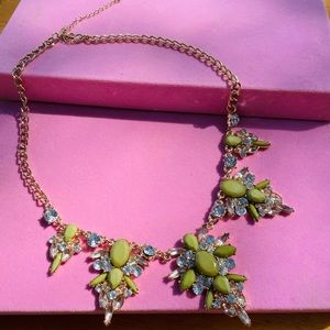 Green Statement Necklace